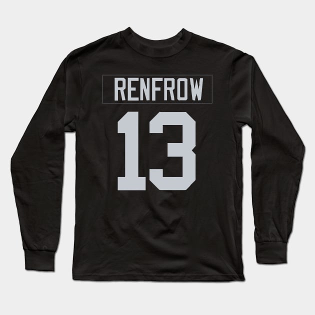 Hunter Renfrow Long Sleeve T-Shirt by telutiga